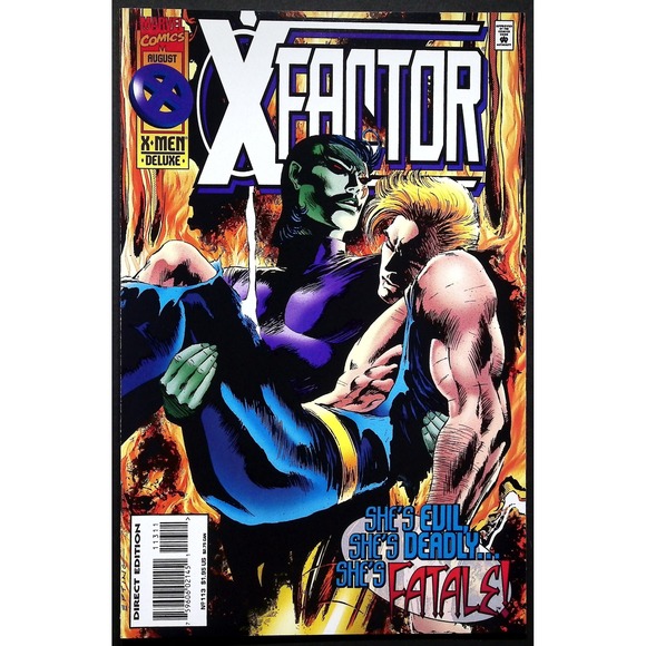 Marvel Comic Book X Factor 9x Lot 113, 114, 118, 120, 124, 125, 127, 129, 130 VF - Picture 8 of 10